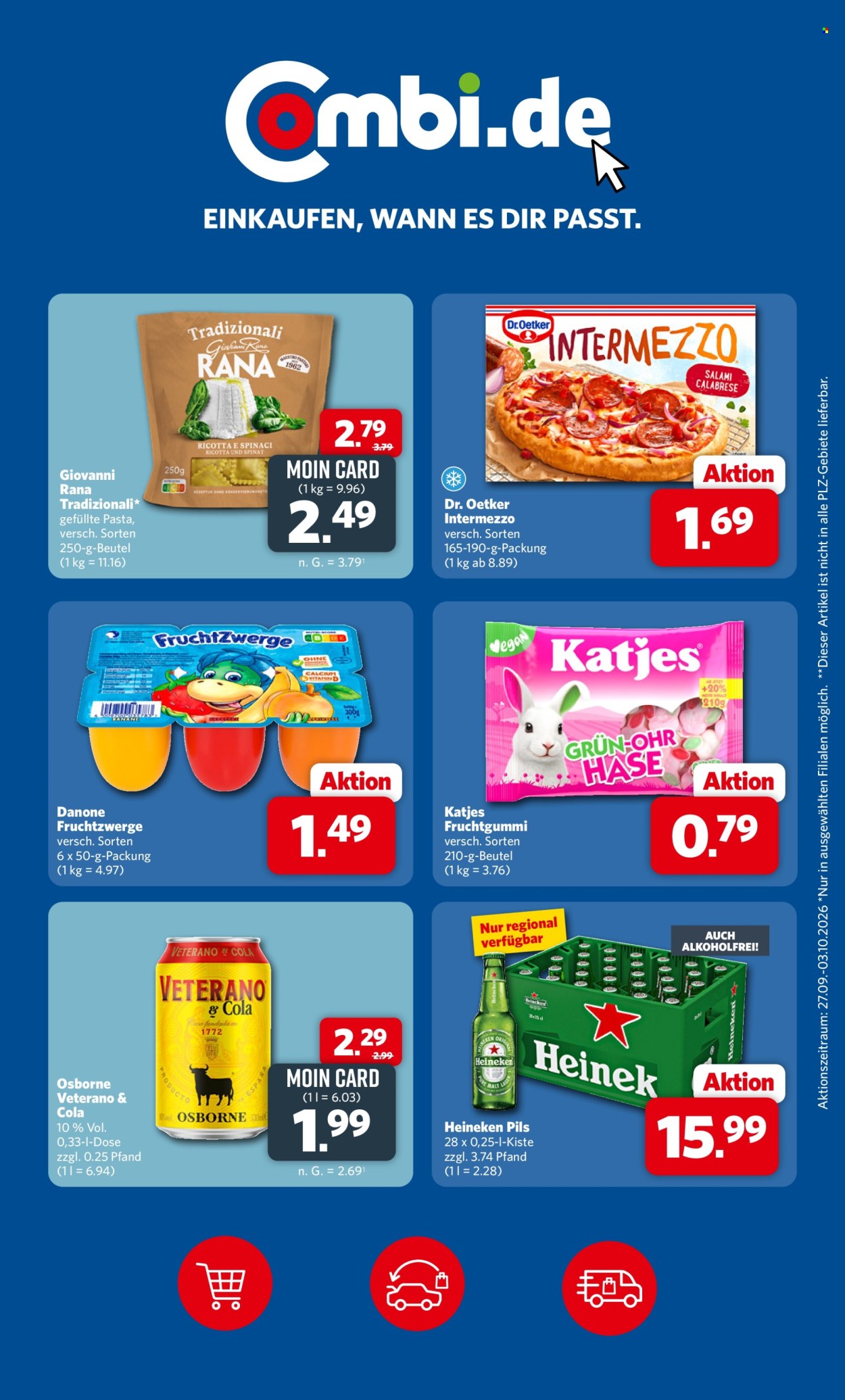 Combi Prospekte  - 27.9.2026 - 3.10.2026. Seite 2