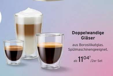 Doppelwandige Gläser