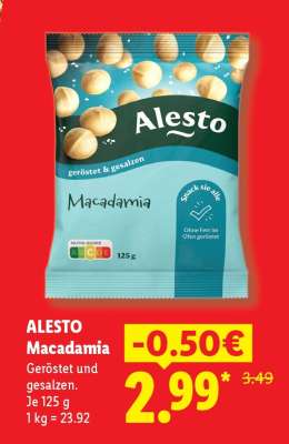 Alesto Macadamia
