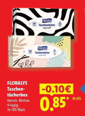 Floralys Taschentücherbox
