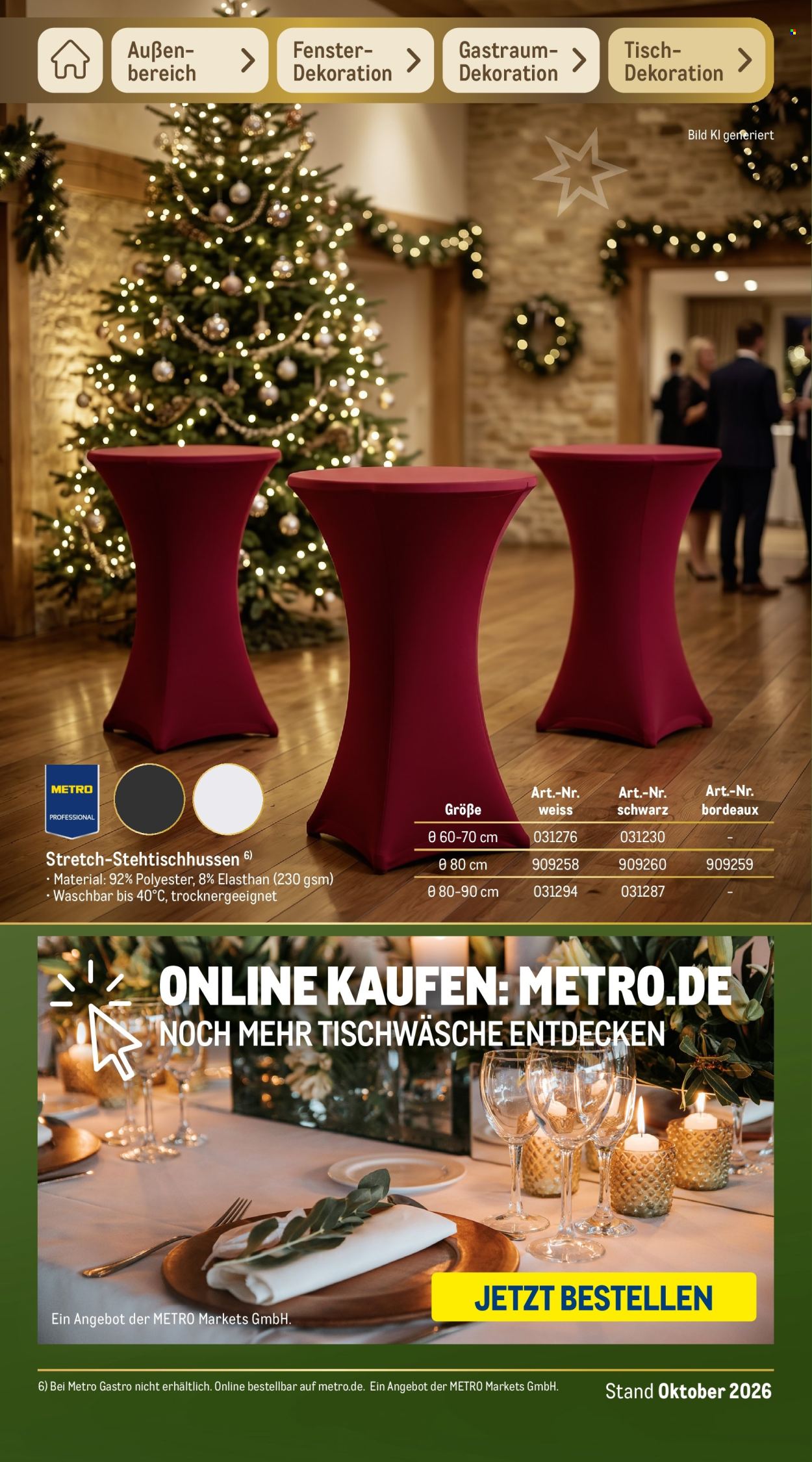 Metro Prospekte  - 1.10.2026 - 24.12.2026. Seite 151