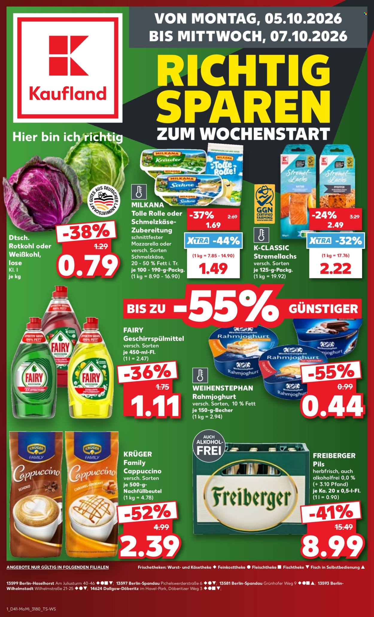 Kaufland Prospekte  - 5.10.2026 - 7.10.2026. Seite 1
