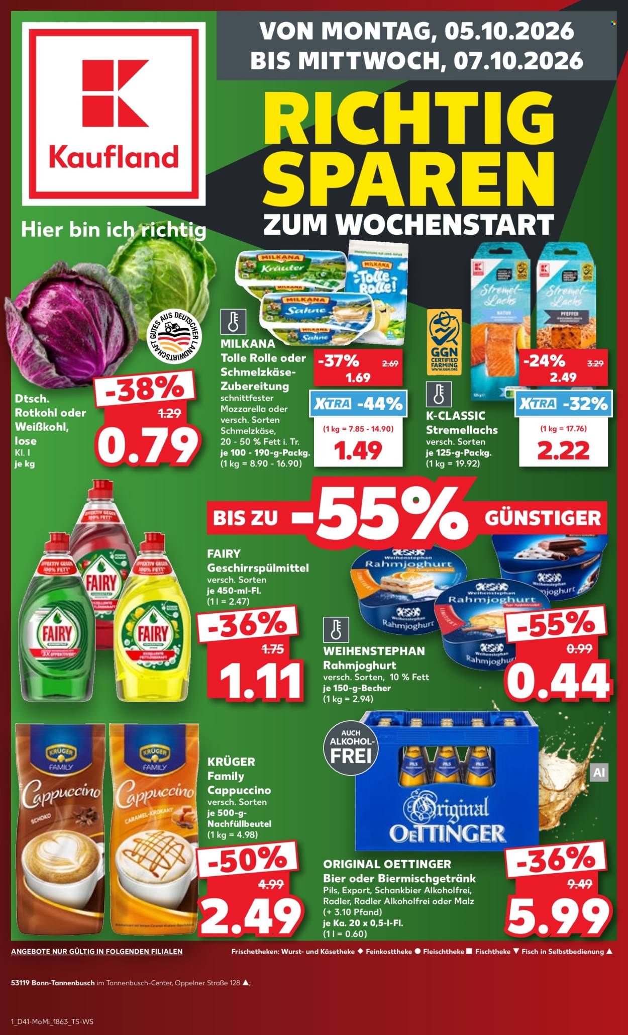 Kaufland Prospekte  - 5.10.2026 - 7.10.2026. Seite 1