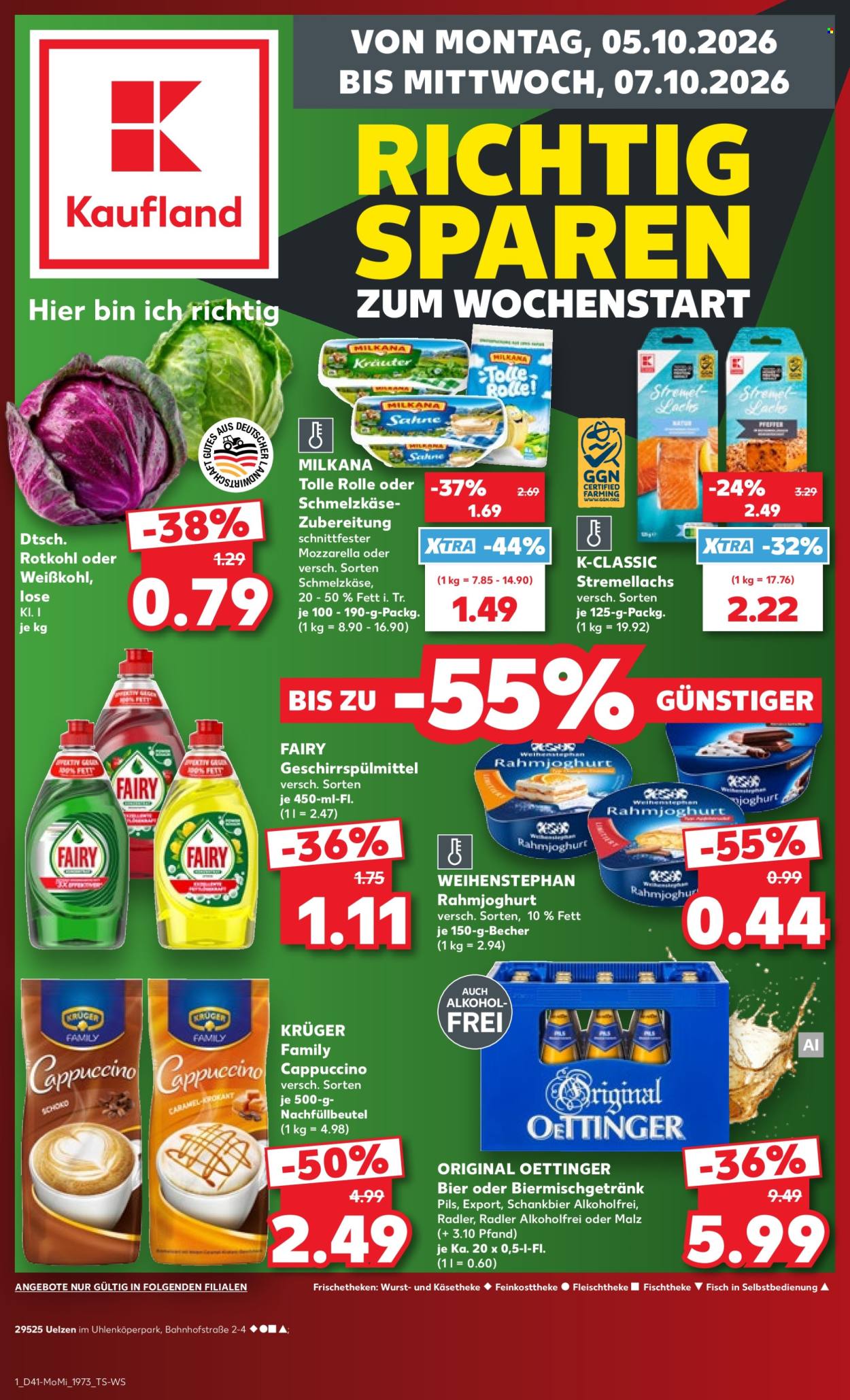 Kaufland Prospekte  - 5.10.2026 - 7.10.2026. Seite 1
