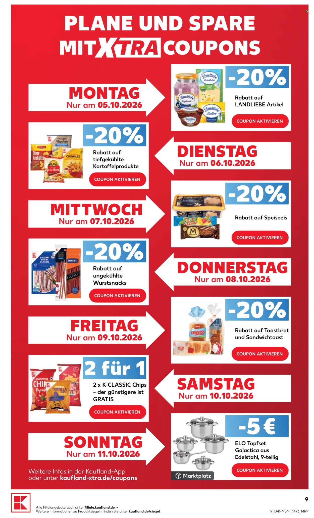 Kaufland Prospekte  - 5.10.2026 - 7.10.2026. Seite 9