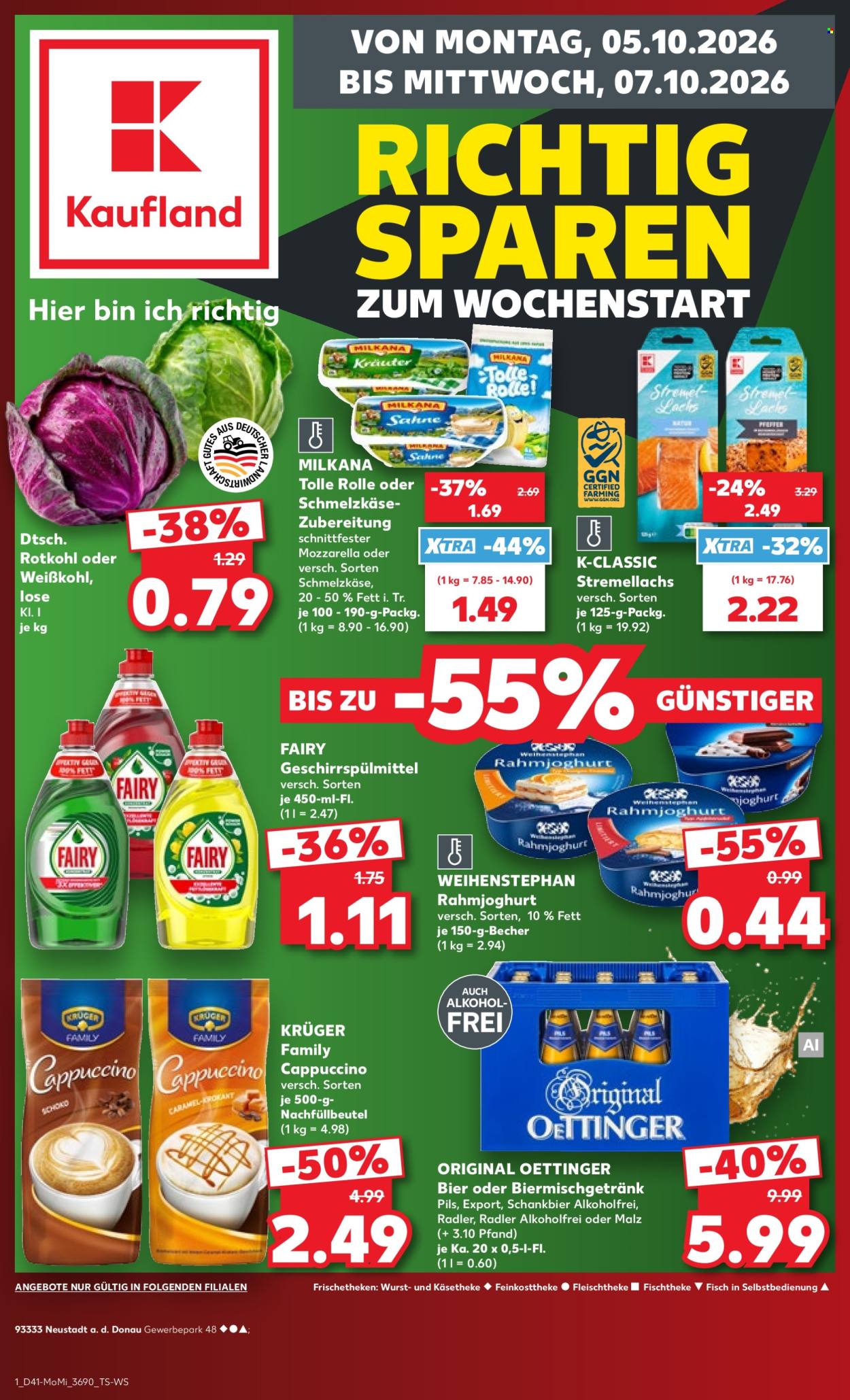Kaufland Prospekte  - 5.10.2026 - 7.10.2026. Seite 1