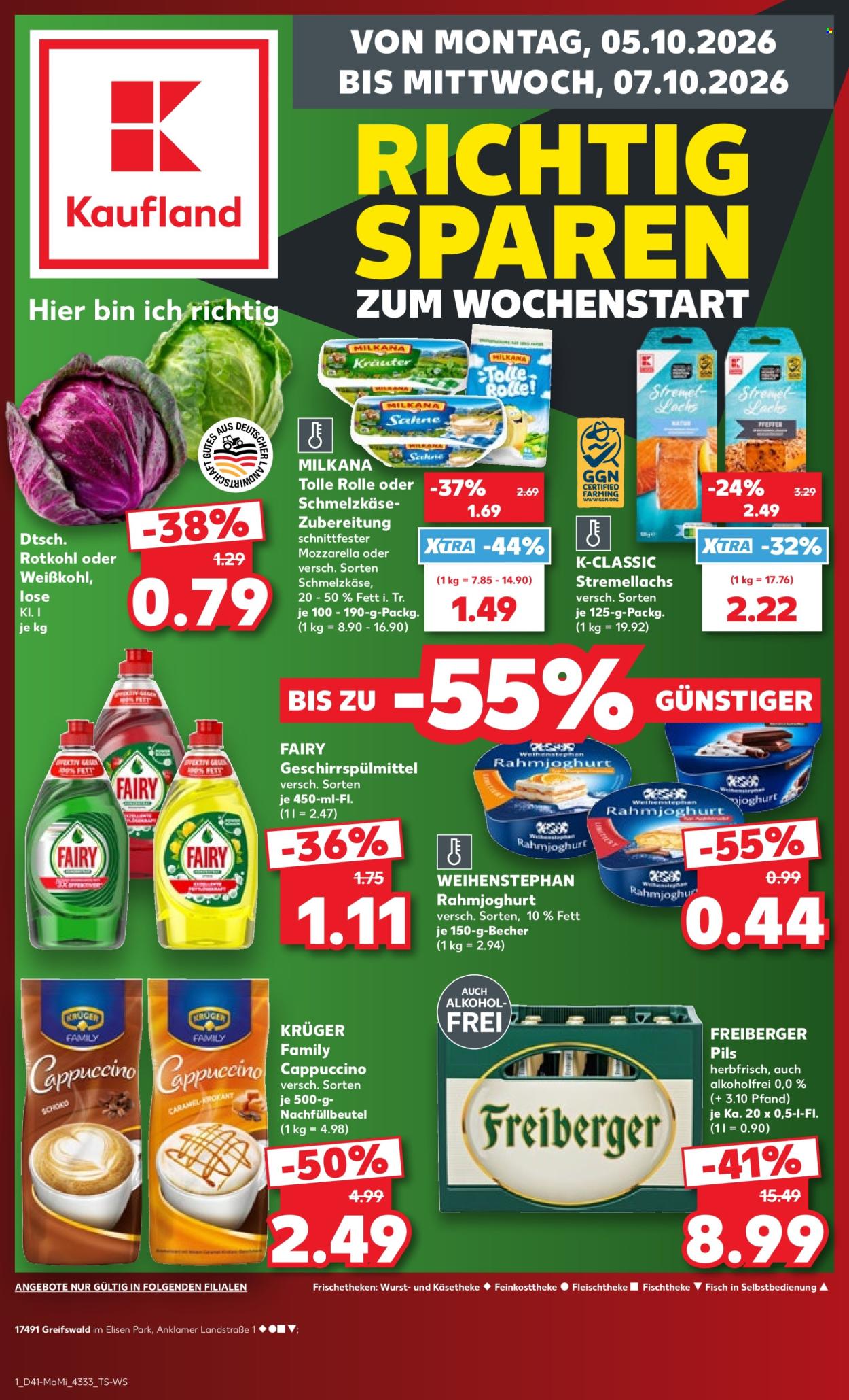 Kaufland Prospekte  - 5.10.2026 - 7.10.2026. Seite 1