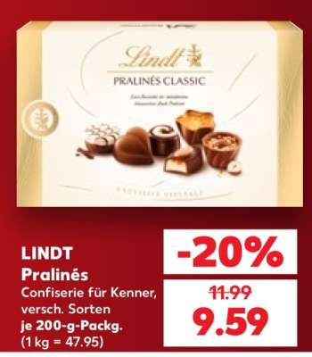 Lindt Pralinés