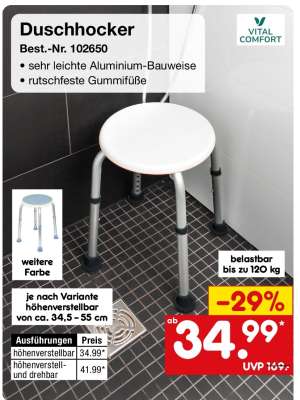 Duschhocker