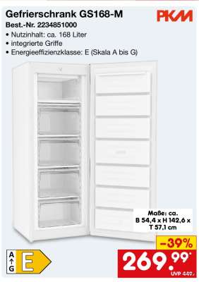 Gefrierschrank GS168-M
