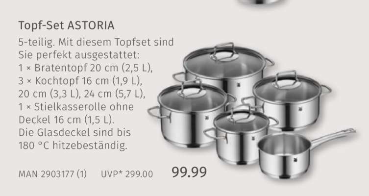 Topf-Set ASTORIA
