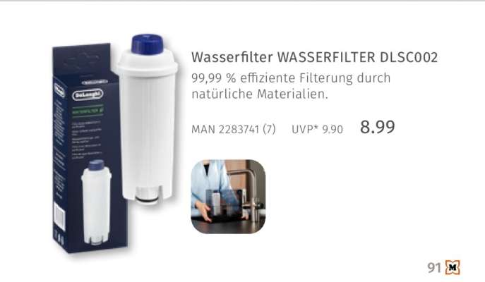 Wasserfilter WASSERFILTER DLSC002
