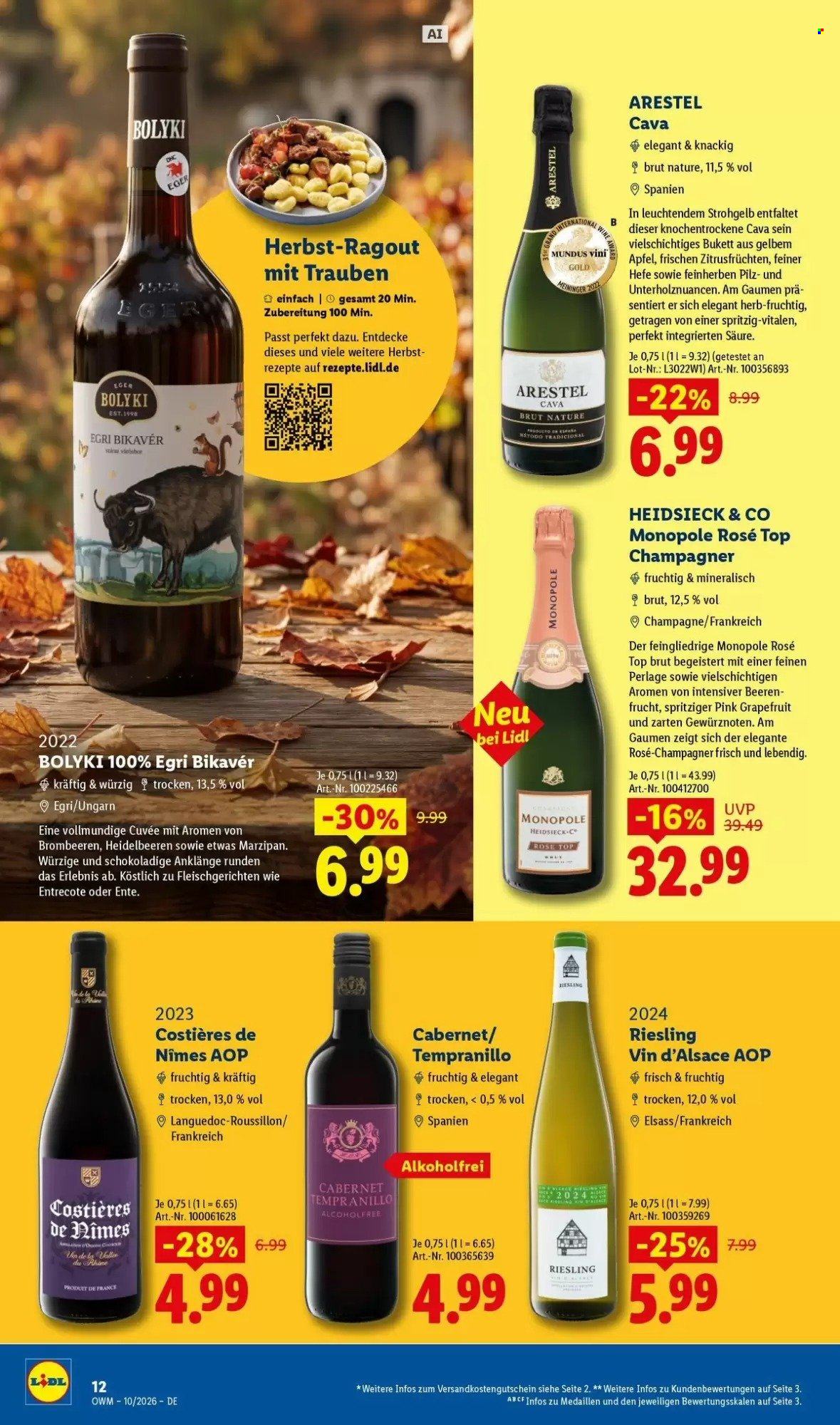Lidl Prospekte  - 1.10.2026 - 31.10.2026. Seite 12