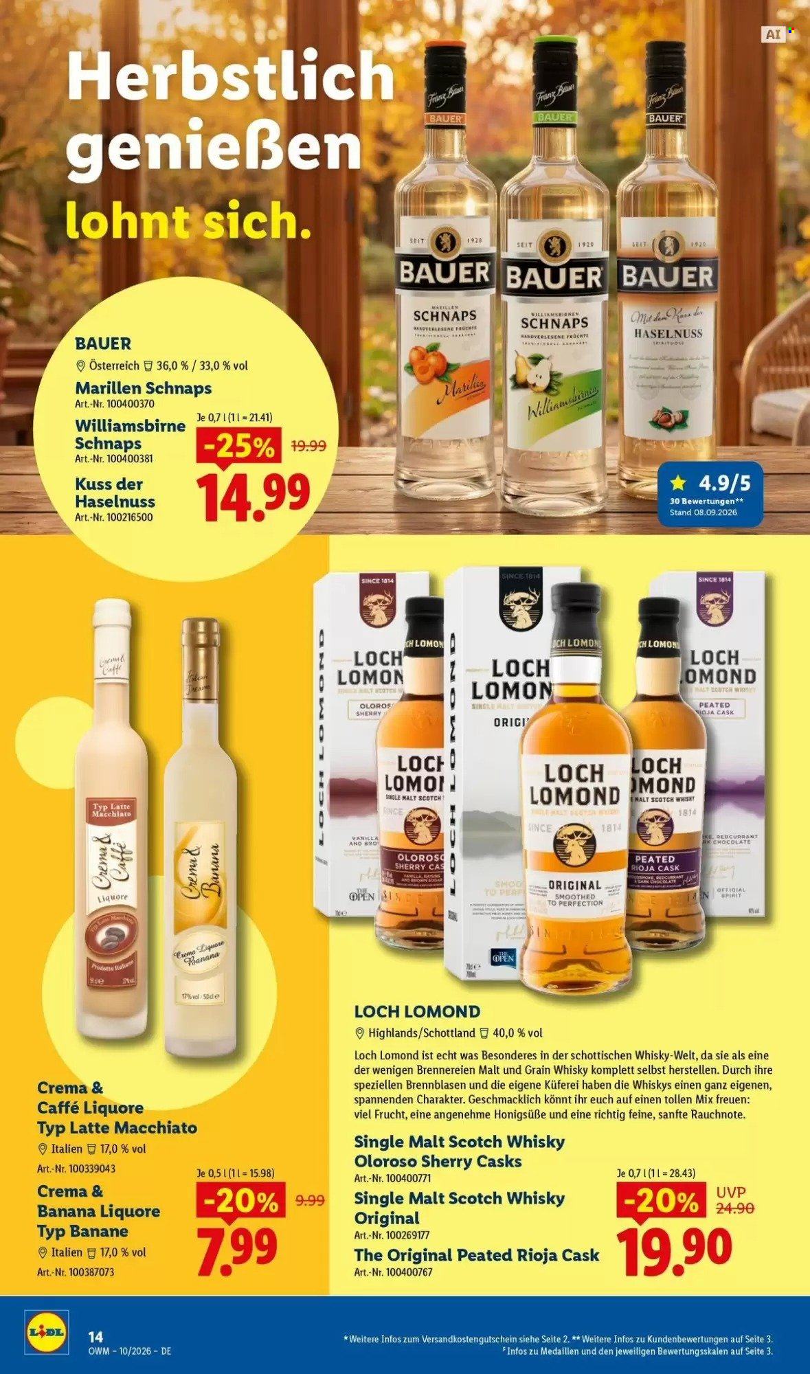 Lidl Prospekte  - 1.10.2026 - 31.10.2026. Seite 14