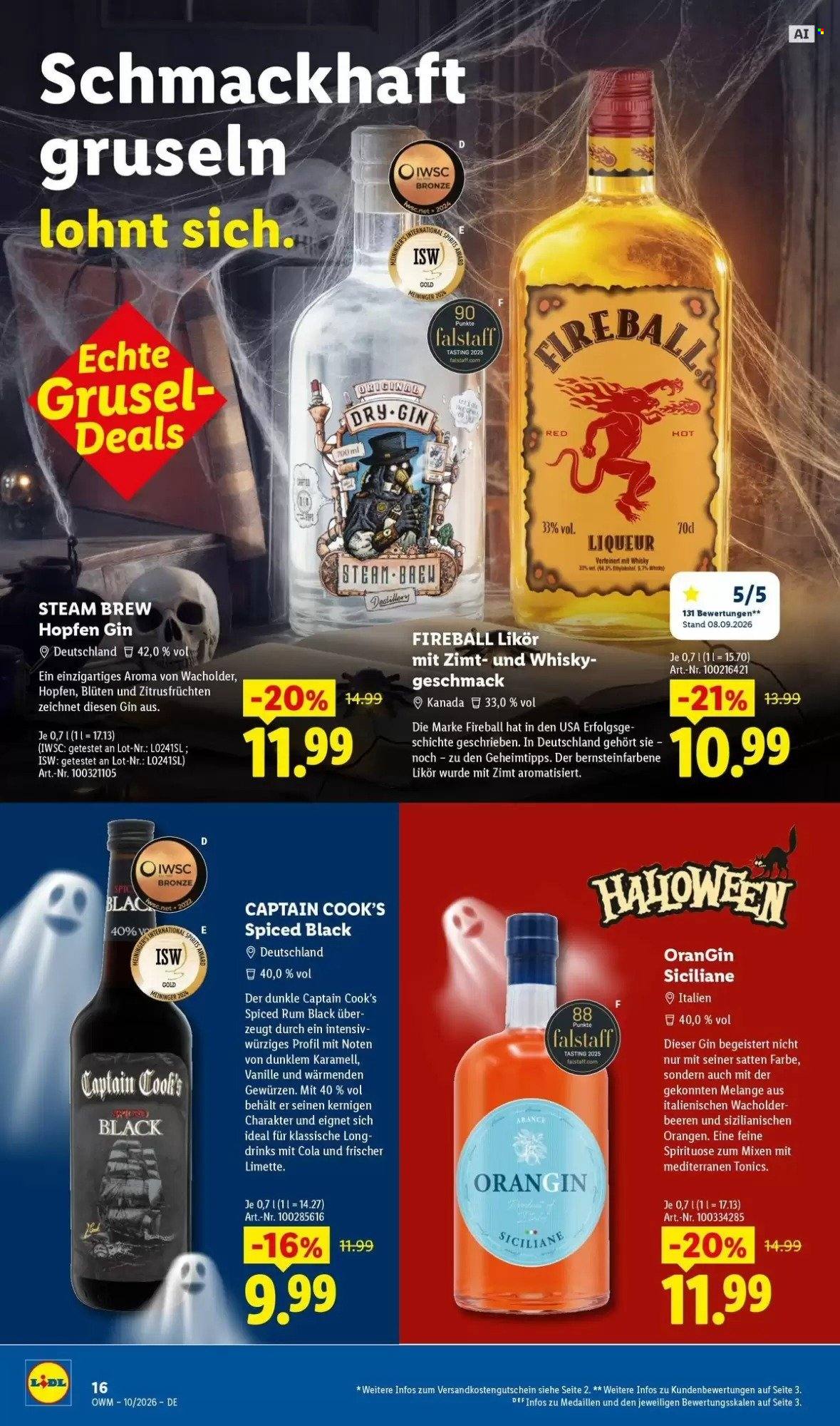 Lidl Prospekte  - 1.10.2026 - 31.10.2026. Seite 16