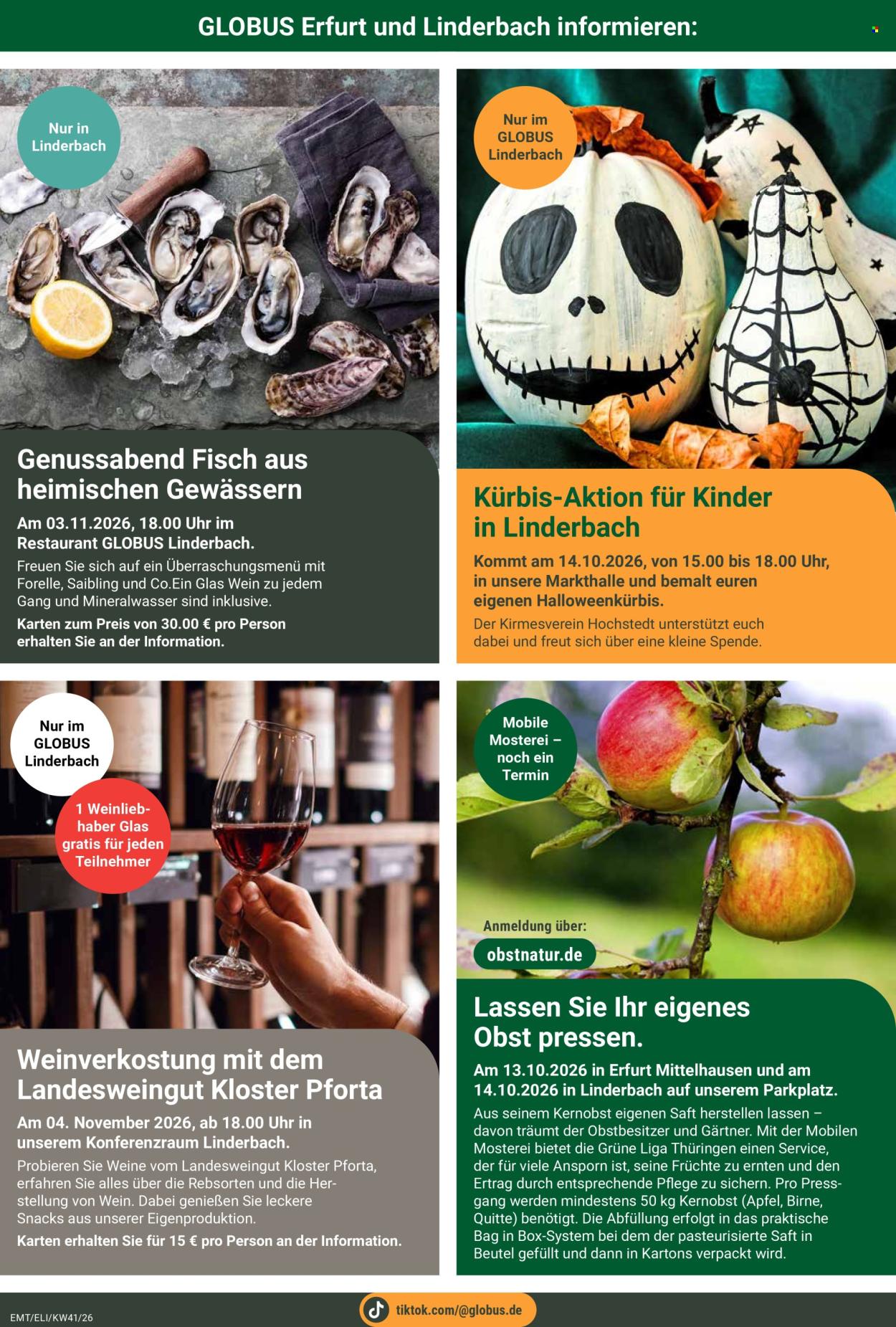 Globus Prospekte  - 5.10.2026 - 10.10.2026. Seite 29