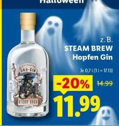 Steam Brew Hopfen Gin