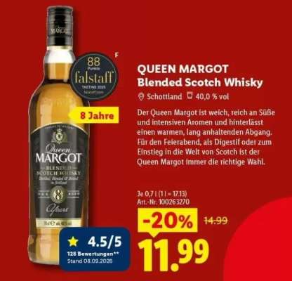 Queen Margot Blended Scotch Whisky