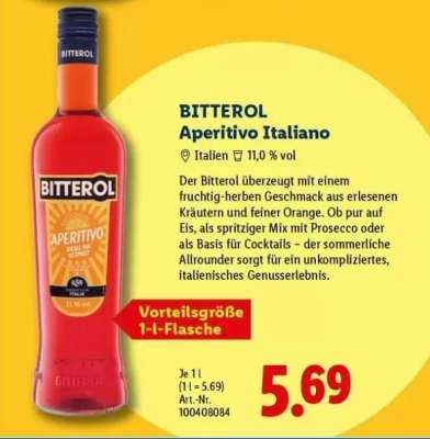 Bitterol Aperitivo Italiano