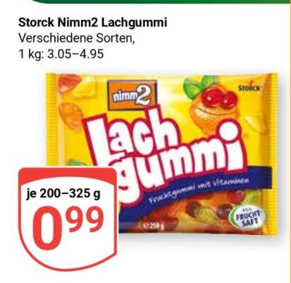 STORCK Nimm2 Lachgummi