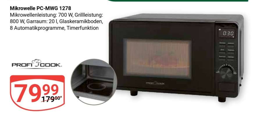 Mikrowelle PC-MWG 1278