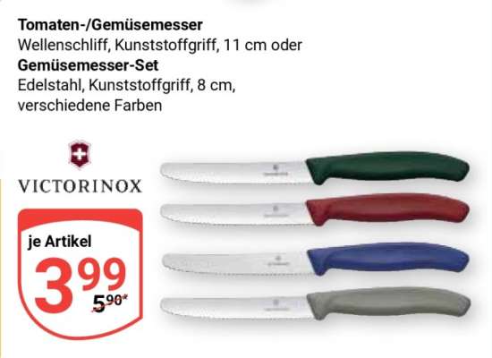 Tomaten-/Gemüsemesser