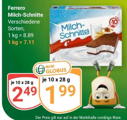 FERRERO Milch-Schnitte