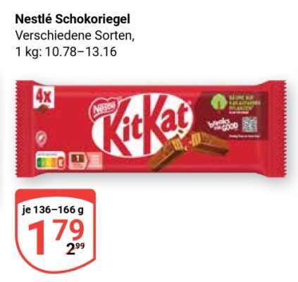 Nestlé Schokoriegel