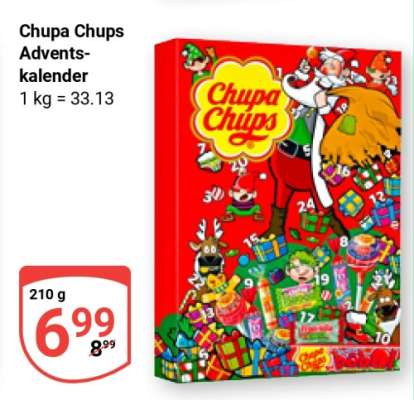 Chupa Chups Adventskalender