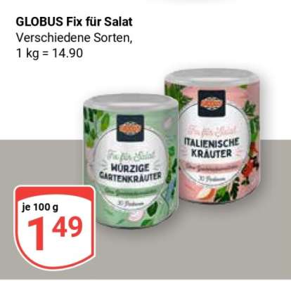 GLOBUS Fix für Salat