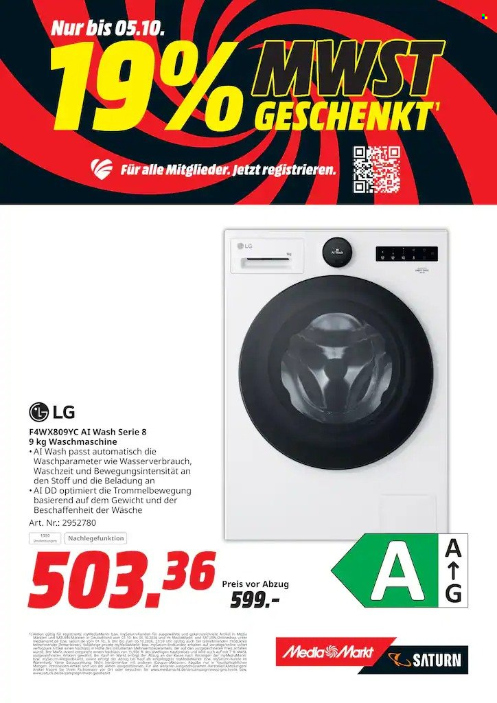 MediaMarkt Prospekte  - 1.10.2026 - 5.10.2026. Seite 15