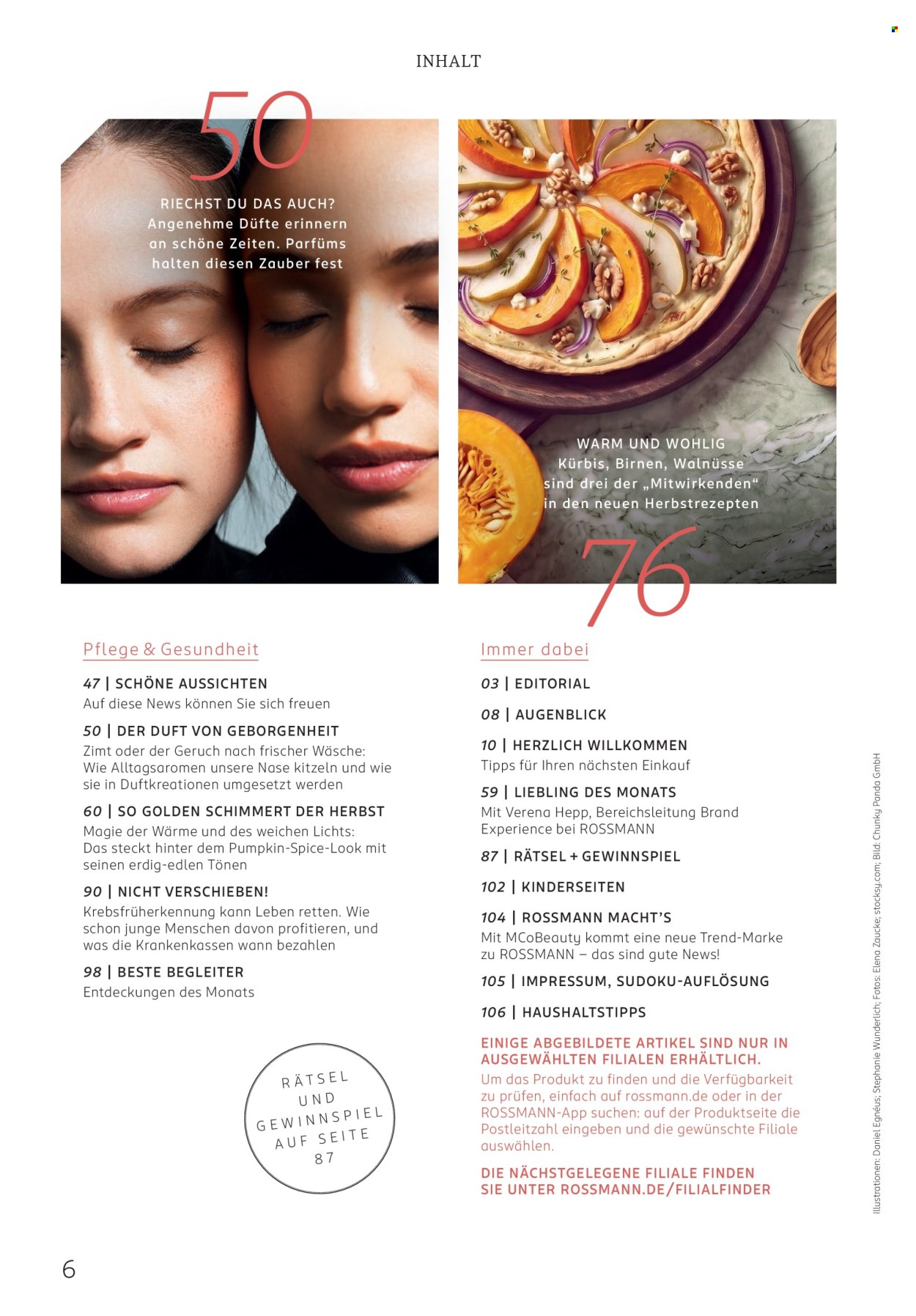 Rossmann Prospekte  - 1.10.2026 - 31.10.2026. Seite 6