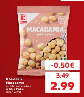 K-CLASSIC Macadamia