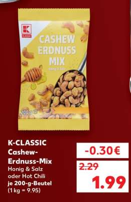 K-CLASSIC Cashew- Erdnuss-Mix
