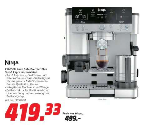 Ninja ES655EU Luxe Café Premier Plus