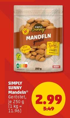 SIMPLY SUNNY Mandeln