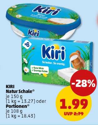 KIRI Natur Schale