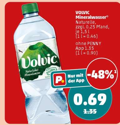 VOLVIC Mineralwasser