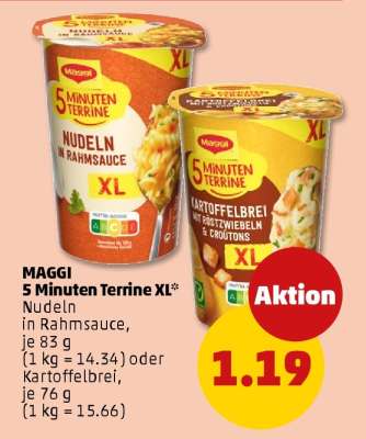 Maggi 5 Minuten Terrine XL