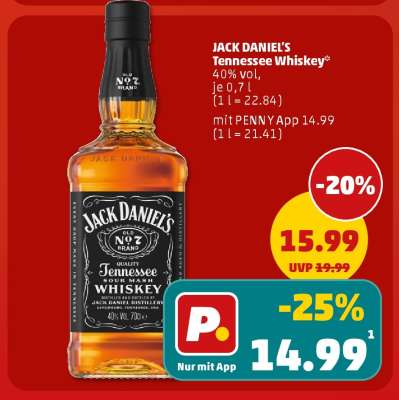 Jack Daniel’s Tennessee Whiskey