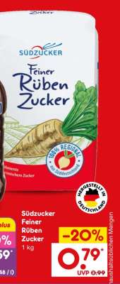 Südzucker Feiner Rüben Zucker