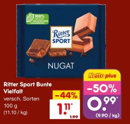 Ritter Sport Bunte Vielfalt*