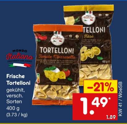 Frische Tortelloni