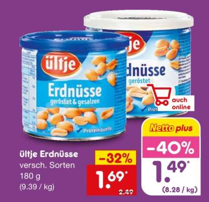 UELTJE Erdnüsse