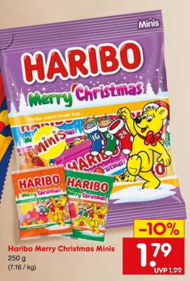Haribo Merry Christmas Minis