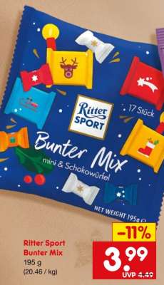 Ritter Sport Bunter Mix