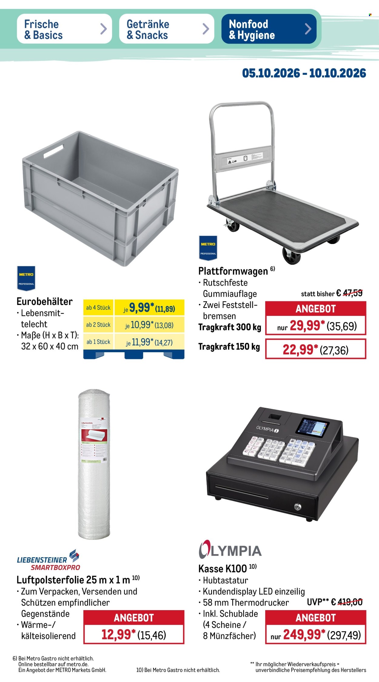 Metro Prospekte  - 5.10.2026 - 10.10.2026. Seite 12
