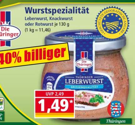 Thüringer Leberwurst