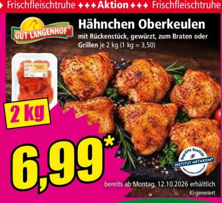 Hähnchen Oberkeulen
