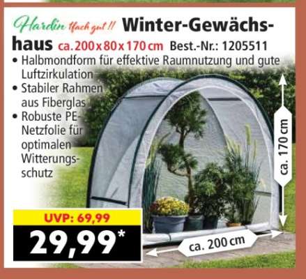 Winter-Gewächshaus